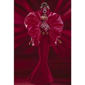 NRFB Mattel, Barbie Doll Ruby Radiance Jewel Essence Collection Bob Mackie, NIB